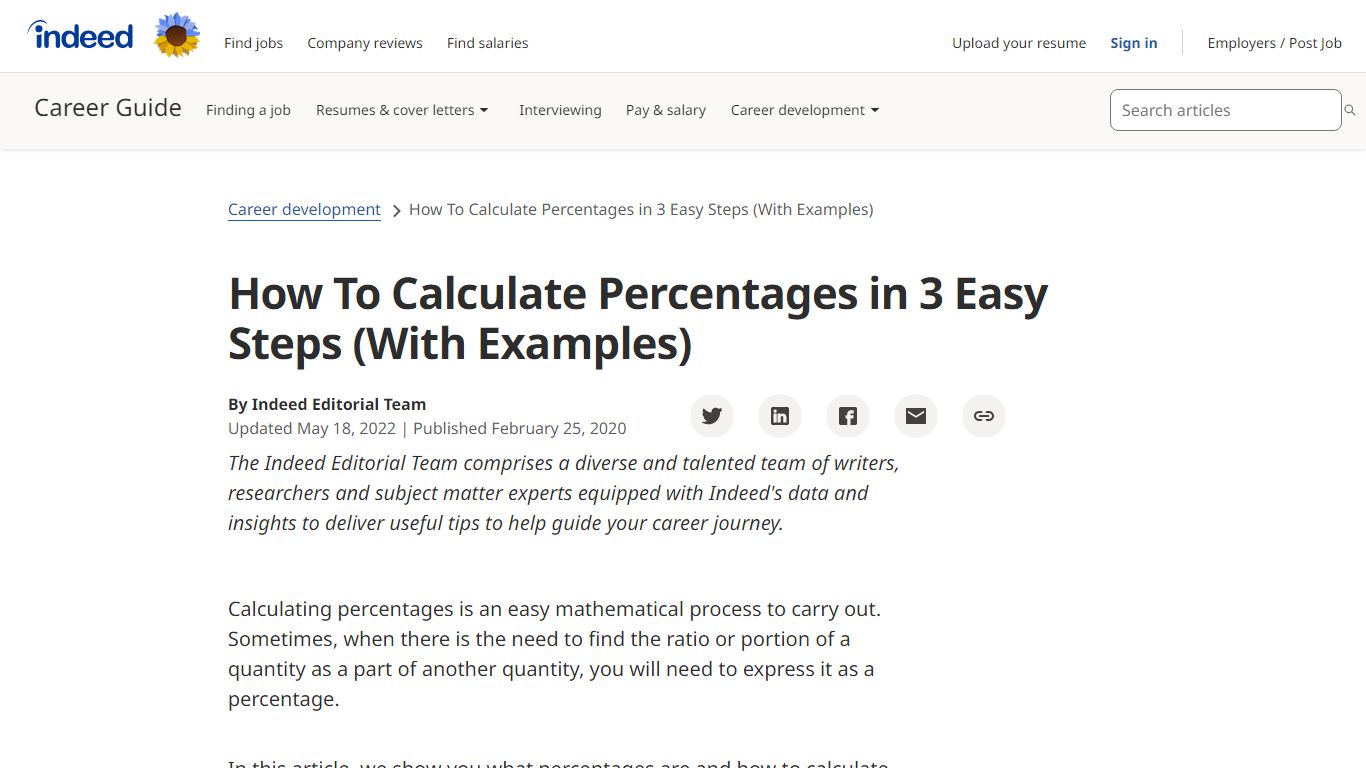 How To Calculate Percentages in 3 Easy Steps (With Examples)